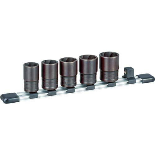 TONE トルネードソケットセット(ホルダー付) 5pcs ( HTR405 )
