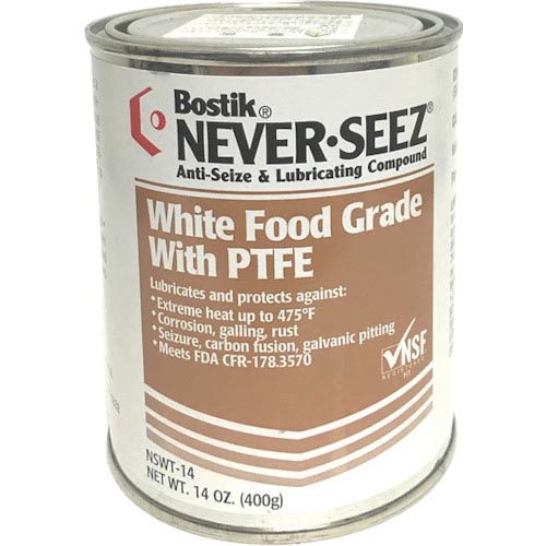 【SALE価格】ネバーシーズ ( ボスティック ) 食品機械用潤滑剤 PTFEグリス食品グレード 400G ( NSWT-14 )