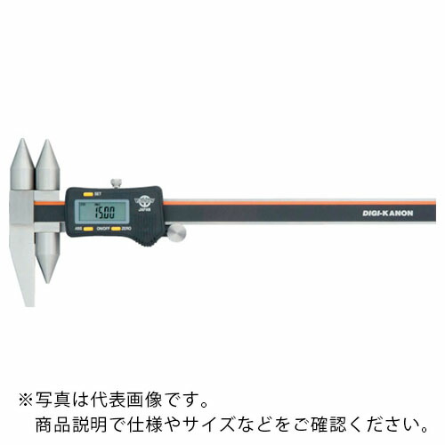 カノン ( 中村製作所 ) 直読式デジタル丸穴ピッチノギス３００ｍｍ ( E-RM30J )
