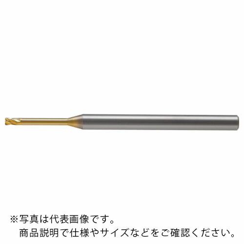 【SALE価格】ユニオンツール 超硬エンドミルHLRS(高精度タイプ) 2枚刃ロングネックラジアス φ0.2XR0.05×1 ( HLRS2002-005-010E (297-0251) )