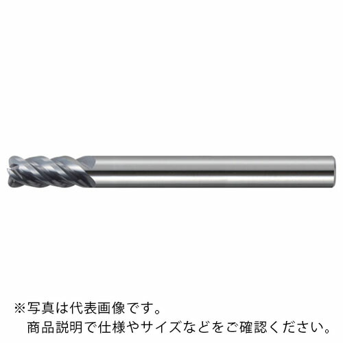 ユニオンツール 超硬エンドミル ラジアス φ6×コーナR1 ( CNRS4060-10-16 (235-5000) )