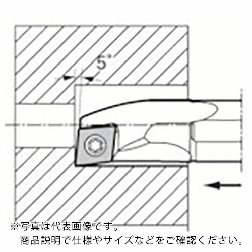 京セラ 内径・奥端面加工用鋼バー S-SCLP-A ( S12M-SCLPR09-16A )