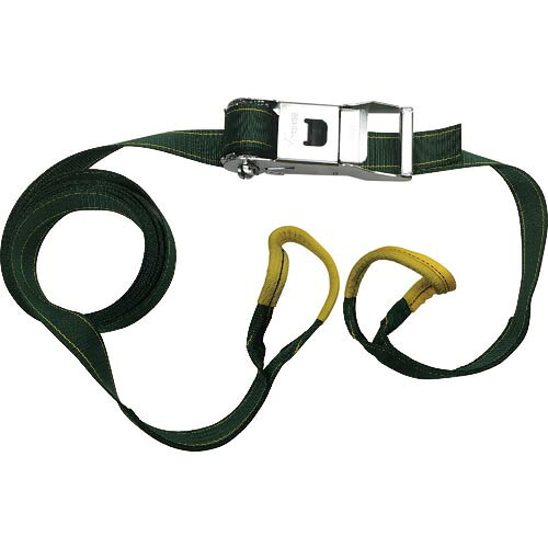 【SALE価格】ユタカメイク ベルト荷締機コブラ 50mm×5m×1m シボリ縫製 ( V50-R (ｺﾌﾞﾗ) )
