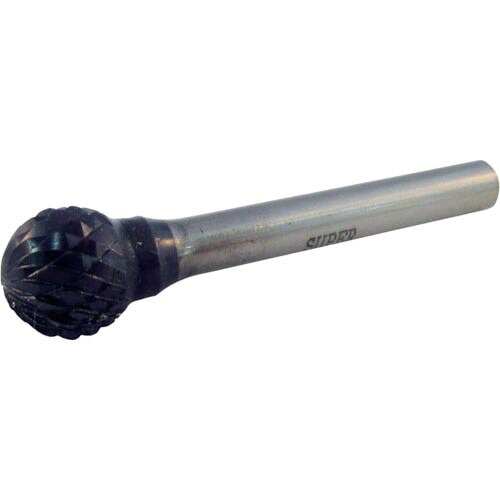【SALE価格】スーパー ( スーパーツール ) スーパー超硬バー 重切削用 ロー付タイプ 球型 刃径:12.7mm 軸径:6.0mm ( SBH8C07 )