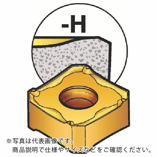 SANDVIK ( サンドビック ) コロミル345 フライス加工用チップ(355) 3220 ( 345R-1305M-KH 3220 (355) ) 【10個セット】