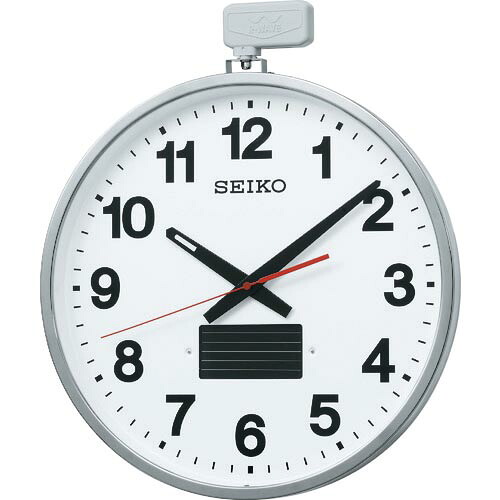 SEIKO ( セイコーウォッチ ) ソーラー屋外用大型電波掛時計 527×450×78 金属枠 ( SF211S )|Orange Tool Tokiwa