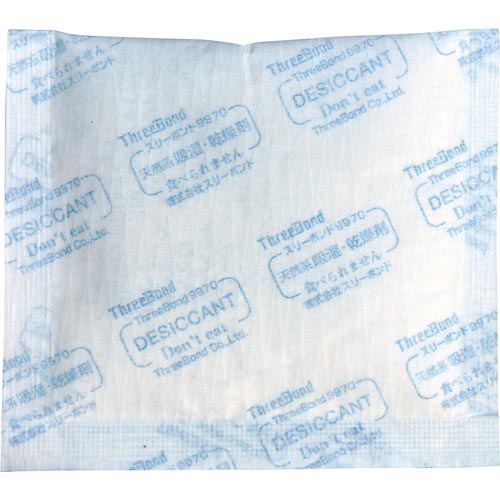 【SALE価格】THREEBOND ( スリーボンド ) 天然系 吸湿・乾燥剤 30g 500袋入 白色(9970AD) ( TB9970 )