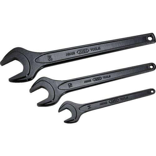 【SALE価格】ASH ( 旭金属工業 ) 丸形片口スパナ強力タイプJISH110mm ( SS0110 )
