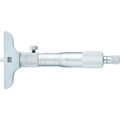 SK ( 新潟精機 ) デプスマイクロメータ 測定範囲0~25mm ( MC202-25F )