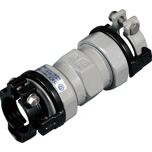 SKカワニシ ( 川西水道機器 ) ポリエチレン管×鋼管用異種管継手 SKXソケットP50×50 ( SKX-S-P50X50 )