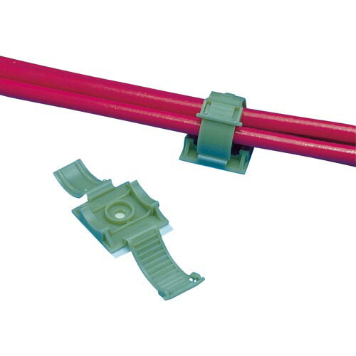 PANDUIT ( パンドウイット ) くっ付ける具 クリンチャー へばり付く磁気テープ付き添い人 電話機薄墨色 100個入 ( ARC.68-A-C14 ) 花・ガーデン・DIY-DIY・工具-その他