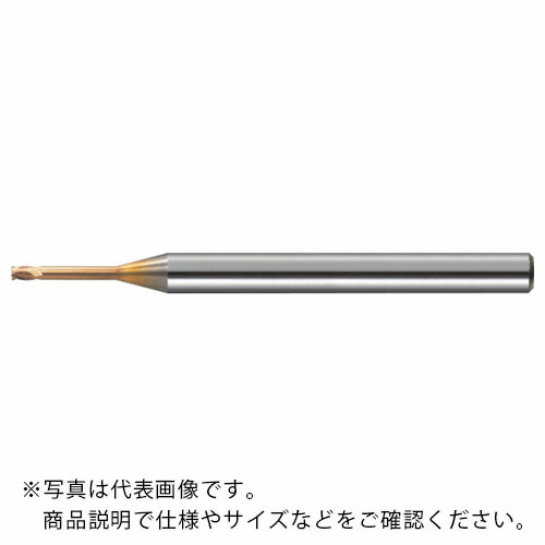 ユニオンツール 超硬EM ロングネックスクエア φ0.1×有効長0.3 ( HLS2001-003 (289-0103) ) ユニオンツール(株)
