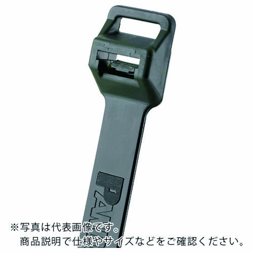 PANDUIT ( パンドウイット ) ナイロン結束バンド 耐候性黒(100本入)幅12.7 厚さ1.9 ( PLT6EH-C0 )