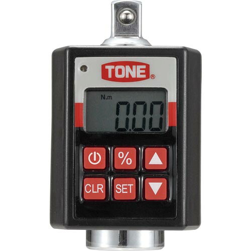 TONE トルクレンチ(デジタル式) ハンディデジトルク ルク調整範囲10~135N・m 差込角9.5mm ( H3DT135 )｜Orange Tool Tokiwa