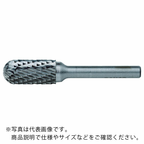 BAHCO ( スナップオン・ツールズ ) 超硬バー 先丸円筒 ダブルカット 刃径8mm ( BAHC0820M06X )