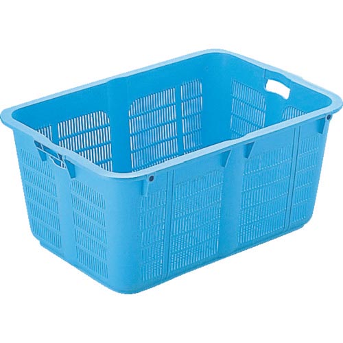 RISU ( 岐阜プラスチック工業 ) メッシュコンテナ 130286 プラスケットNo.1200本体116L 青 ( NO-1200 B(ﾄｯﾃｶﾅｸﾞﾅｼ)(ﾌﾞﾙｰ) )