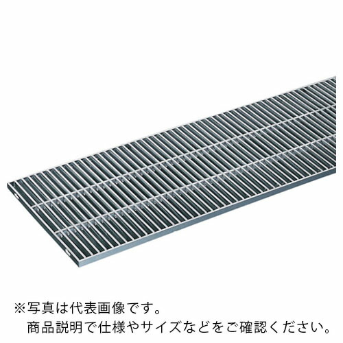 奥岡 ( 奥岡製造所 ) ステンレス鋼製 竪どい用 グレーチング 本体幅250×高さ15 P15 ノン横すべり ( OSG4-NS 15-20C )