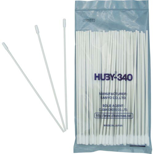 HUBY ( クリーンクロス ) 工業用綿棒(先端筒型/モーターアッセイ) (10000本入) ( CA-010 )|Orange Tool Tokiwa