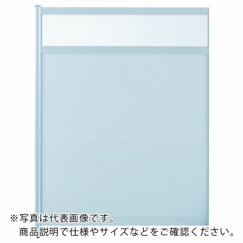 生興 工場用アルミ衝立コーナー増結(上部樹脂ガラス(PVC)) ( SF-30A36CO (900X1800MM) )