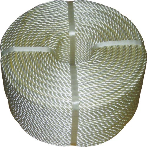 天然木 ( 天然木綱業 ) JISナイロン縄索 16.0mm×200m ( 36-7408 )