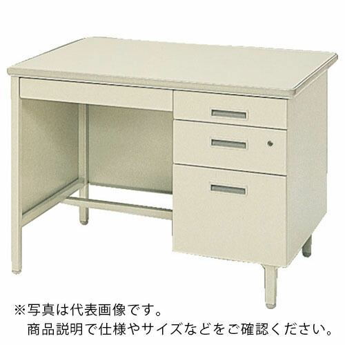 トヨスチール ( トヨセット ) 片袖デスクパネル付(旧JISタイプ) ( 100CG-876N )