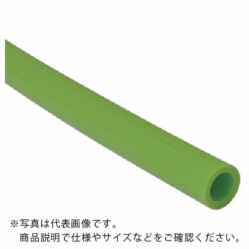 チヨダ ( 千代田通商 ) ポリウレタンチューブ TEタッチチューブ 12mm/100m ライトグリーン ( TE-12-100 LG )｜Orange Tool Tokiwa