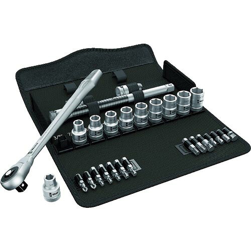 Wera 【売切廃番】8100SC10 サイクロップラチェット「メタル」セット 1/2 ( 004080 )