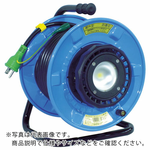 【SALE必要経費】NICHIDO ( 日動産業 ) 電気工膜鳴楽器 防雨防塵型LEDともし火木管(ともし火付膜鳴楽器) 過厄介なもの短絡防御すること兼用 20m ( SDW-EK22-10W )