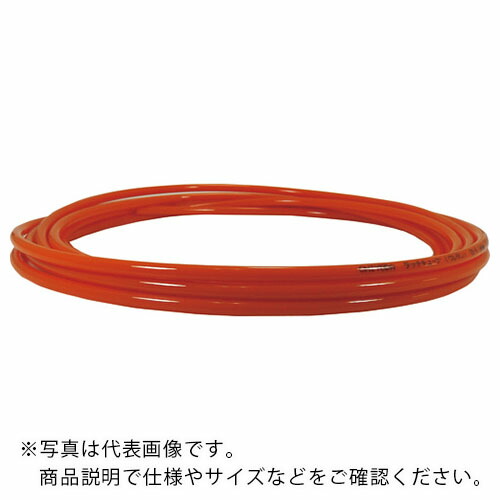 チヨダ ( 千代田通商 ) TEタッチチュ-ブ 12mm/20m オレンジ ( TE-12-20 OR )