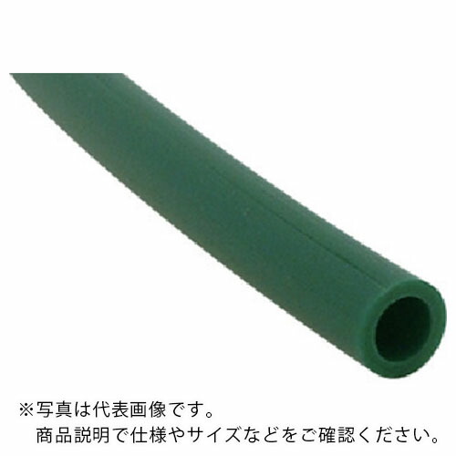 チヨダ ( 千代田通商 ) ポリウレタンチューブ TEタッチチューブ 16mm/100m 緑 ( TE-16-100 G )|Orange Tool Tokiwa