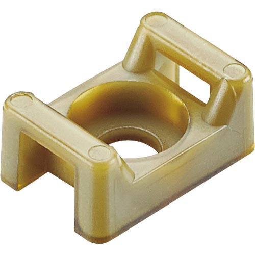 PANDUIT ( パンドウイット ) タイマウント 耐薬品・耐熱・対放射線性タイプ 10.8×16.2×7.1 使用ねじM4 (100個入) ( TM2S8-C71 )