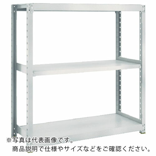 TRUSCO M2型軽中量棚 1160X600XH1200 3段 単体 ネオグレー M2-4463 NG(ネオグレー) ( M24463 ) トラスコ中山(株)