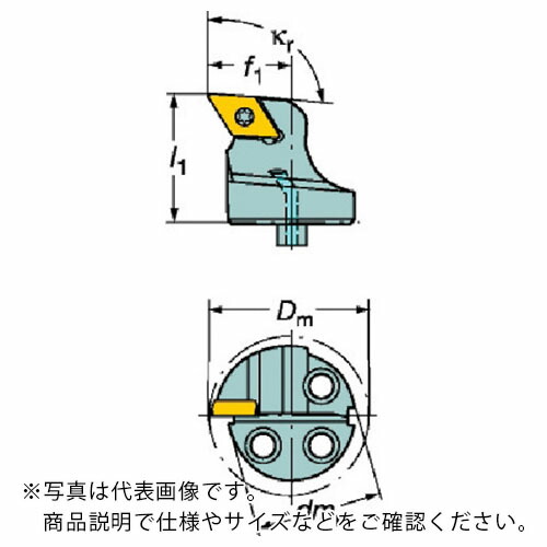 【SALE必要経費】SANDVIK ( サンドビック ) コロターンSL コロターン107用切り立てる上端(410) ( 570-SDUCR-40-11 (410) ) サンドビック(株)コロマントカンパ