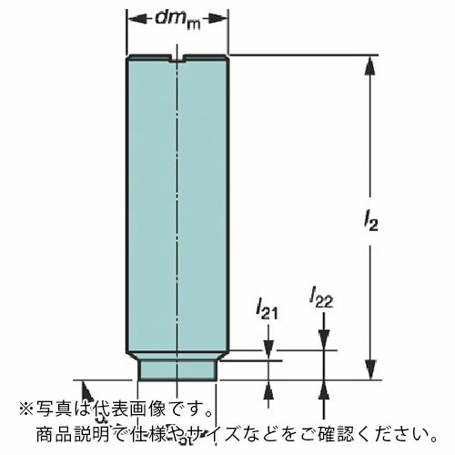 SANDVIK ( サンドビック ) コロミルEH円筒シャンクホルダ(445) ( E20-A20-SE-180 (445) )