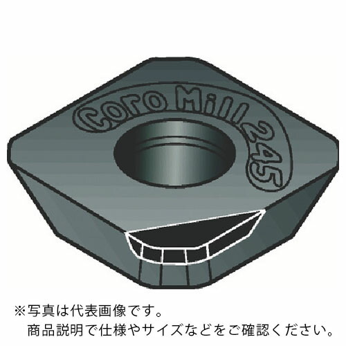 【SALE必要経費】サンドビック コロミル245 フライス製作用手当て(630) CD10 ( R245-12 T3 E CD10 (630) ) 【5個仕掛ける】