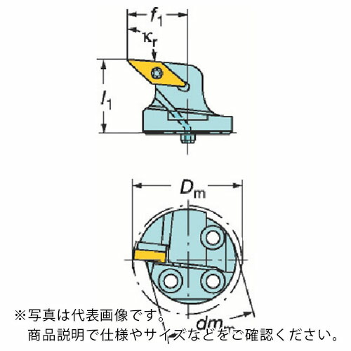 【SALE必要経費】SANDVIK ( サンドビック ) コロターンSL コロターン107用切り立てる上端(410) ( 570-SVLBR-40-16 (410) ) サンドビック(株)コロマントカンパ