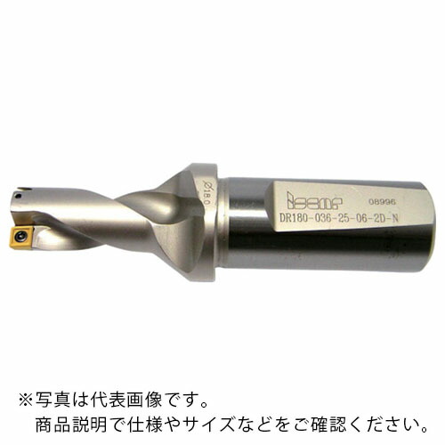 イスカル DRツイスト チップ交換式ドリルホルダ DR-2D-N ( DR190-038-25-06-2D-N )