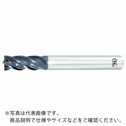 【SALE価格】OSG 超硬スクエアエンドミル FXコート4刃ショート(防振型多機能) 刃径4mm 刃長11mm 全長60mm 8529040 ( UP-PHS-4(8529040) )