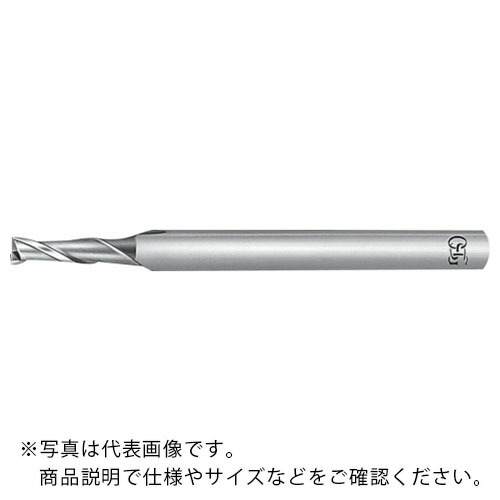 OSG ( オーエスジー ) 超硬スクエアエンドミル 2刃ミニチュアショート 刃径0.2mm 刃長0.6mm 84602 ( MG-EDS-3-0.2(84602) )