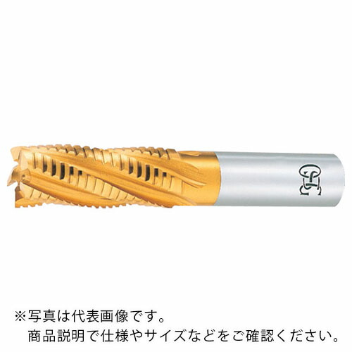 【SALE価格】OSG ハイスラフィングエンドミル タフニックゴールド ミディアム 6刃 刃径40mm 刃長95mm 全長175mm 88690 ( TFGN-40(88690) )