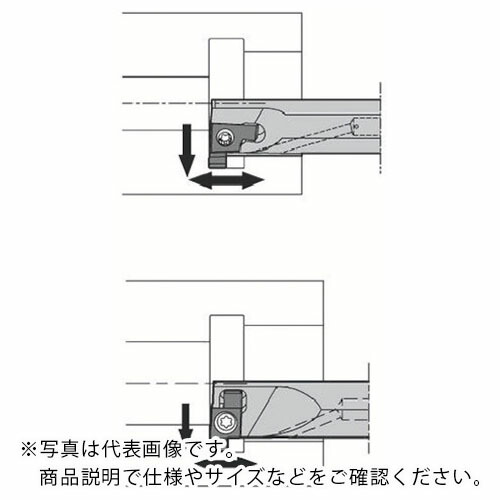 京セラ 内径溝入れ加工用エクセレントバー SIGE-EH ( SIGER0808A-EH )