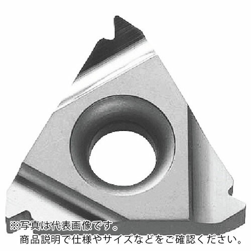 京セラ 内径ねじ切り加工用チップ (管用テーパーねじ R(PT)(BSPT) TC60M ( 11IR19BSPT TC60M ) 【10個セット】