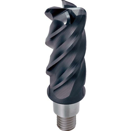 三菱 ( 三菱マテリアル ) 4枚刃長刃タイプ難削材加工用 超硬制振ラジアスヘッド20mm (コート品) EP7020 ( IMX20C4HV200R30040 EP7020 ) 三菱マテリアル(株)