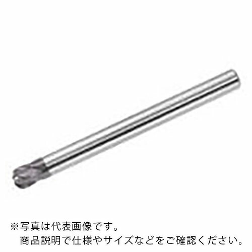 三菱K ( 三菱マテリアル ) 4枚刃ミラクル高精度 超硬テーパネックタイプラジアスエンドミルショット刃長(S)2mm ( VCPSRBD0200N04L15R05 ) 三菱マテリアル(株)