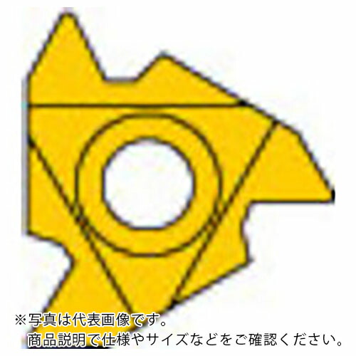 三菱 ( 三菱マテリアル ) MMTシリーズ 外径ねじ切り加工 MMTEバイト用 PVDコーティング 全面研削形インサート VP10MF ( MMT16ERAG60 VP10MF ) 【5個セット】 三菱マテリアル(株)