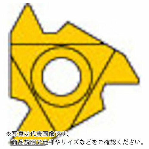 三菱 ( 三菱マテリアル ) MMTシリーズ 外径ねじ切り加工 MMTEバイト用 PVDコーティング 全面研削形インサート VP10MF ( MMT22ERN55 VP10MF ) 【5個セット】 三菱マテリアル(株)