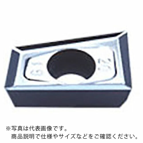 三菱 ( 三菱マテリアル ) AQX形用 Gブレーカ付インサート 超硬 HTI10 ( QOGT2576R-G1 HTI10 ) 【10個セット】 三菱マテリアル(株)