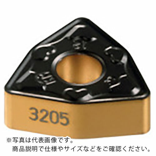 SANDVIK ( サンドビック ) T-Max P 旋削用ネガ・チップ(110) 3205 ( WNMG 08 04 16-KM 3205 (110) ) 【10個セット】