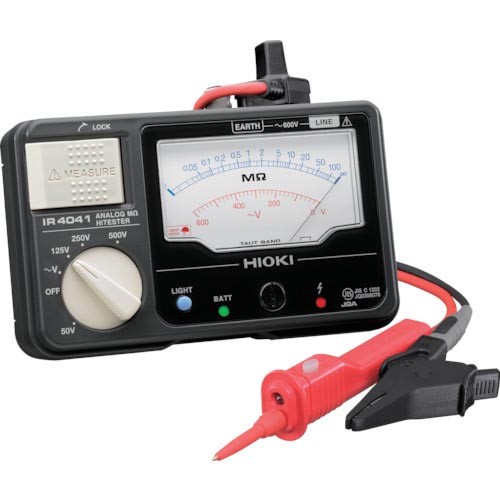 HIOKI ( 日置電機 ) アナログ絶縁抵抗計(4レンジ) ( IR4041-11 )｜Orange Tool Tokiwa