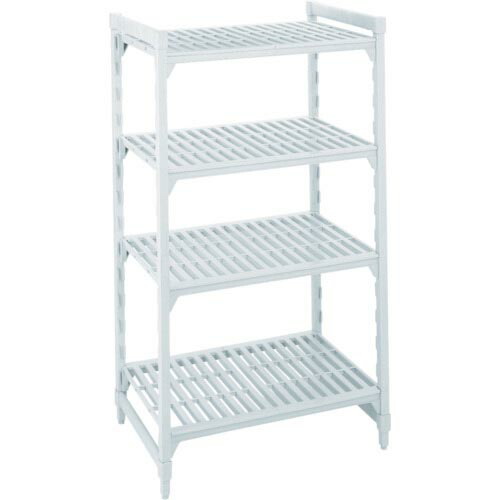 CAMBRO 固定基本ユニット カムシェルビングプレミアムシェルフ ベンチ型4段 910×610×1830mm ( CPU243672V4 ) CAMBRO社 【メーカー取寄】